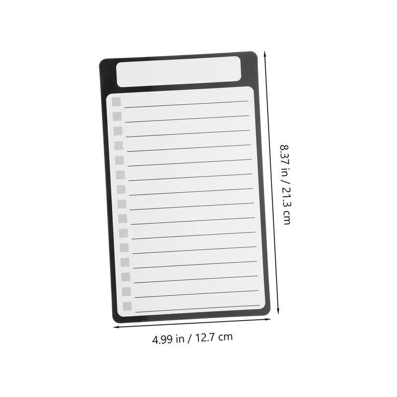 Operitacx Magnetic Memo Message Magnetic Note Pads for The Refrigerator