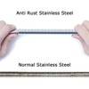2M Anti-Kink Shower Hose - 304 Stainless Steel Extra Long