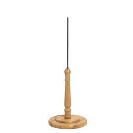 Natural Wood Round Dressmaker Form Base