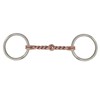 AJ Tack Loose Ring Sweet Iron Twisted Copper Snaffle Bit