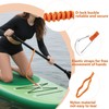 IHLOOTD Kayak Paddle Lead Orange Canoe Paddle Lead Paddles Safety