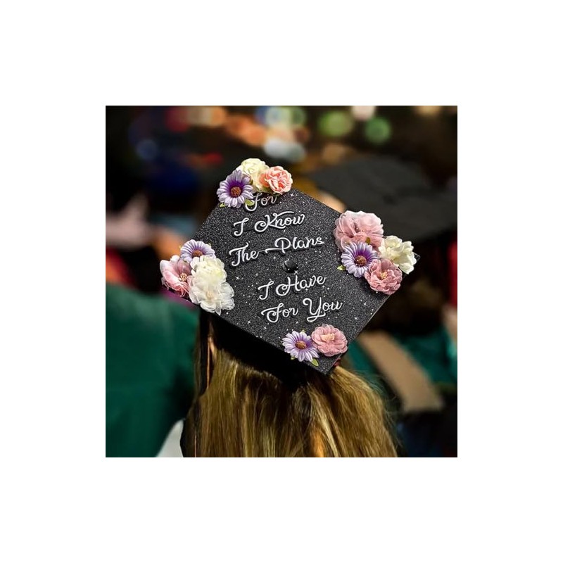 2025 Graduation Cap Decorations kit Graduation Cap Topper Blank, 12