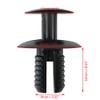 50pcs Car Bumper Trim Clips Wheel Arch Trim Splash Guard