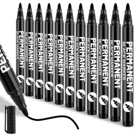 WINKIO 12 x acrylic pens (black/white) (black)