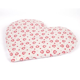 Rapeseed Cushion Heart Approx. 30 x 25 cm – Country House Love – Heat Cushion – Grain Cushion – A Charming Gift