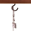 7/8 Inches Antique Brass Plated Ceiling Screw Hooks Bronze for