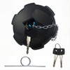 Meyola 80 mm Fuel Cap Black with 2 Keys, Chain