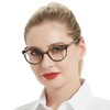 OCCI CHIARI Womens Round Reading Glasses 2.75x Small face Readers