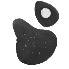 BULLSPANN Bicycle Saddle Cover Waterproof Seat Cover Sun Anti Aging Cross Bike Road Bike Mountain Bike Bicycle Cover Polyester Black