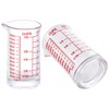 Ackers 4oz Glass Measuring Cup – Shot Glass with Ounce,Ml,Cups
