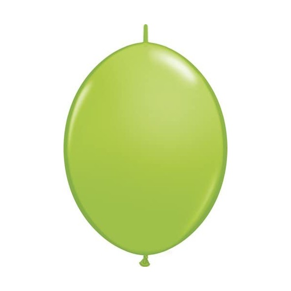 Qualatex 6" Quick Link Balloons Assorted Colors (Lime Green)