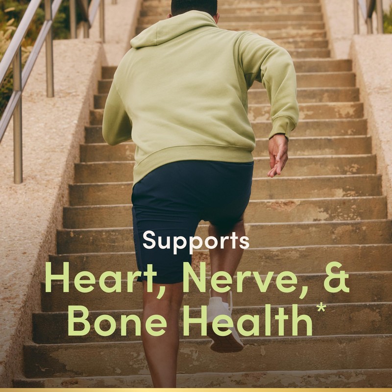 Nature's Bounty Magnesium, Mineral Supplement, Supports Bone and Muscle Health,