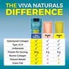 Viva Naturals Hydrolyzed Collagen Peptides Powder - 1 Lb Grass-Fed