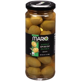 Mario Camacho Foods Whole Spanish Queen Olives, 7 Ounce, Packaging May Vary