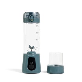 BLENDi Personal Travel Blender Gray Pro+ - 17 oz BPA-Free, USB Rechargeable, Stainless Steel Blade, Ideal for Protein Shakes, Smoothies, Cocktails - Kitchen Small Appliances (Grey)