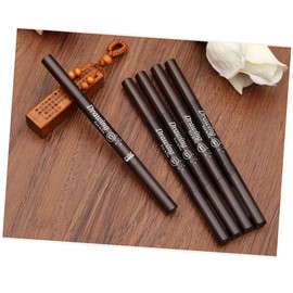 FOMIYES Pcs e Eyebrow Pencils Set Eyebrow Pencil Brush Soft Natural Travel Size Light Brown