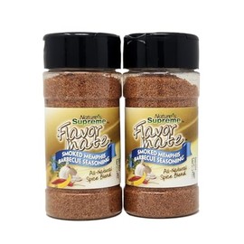 2 Pack of Flavor Mate Grillers Seasoning 3oz Bottle (2.77oz, Smoked Memphis BBQ Barbecue Seasoning)