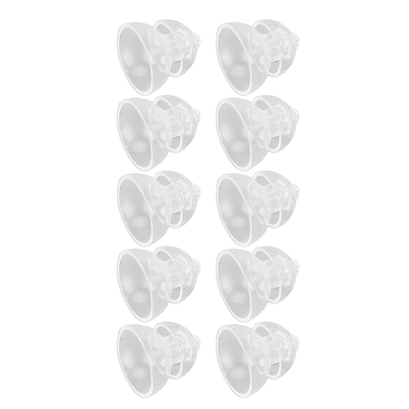 10 Pcs Sound Amplifier Dome Soft Silicone Anti Static Dual