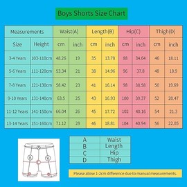 GENTABY Boys Beach Shorts Kids Swimming Trunks with Mesh Lining Toddler Board Shorts Quick Dry Funny Printed Shorts for 9-10 Years