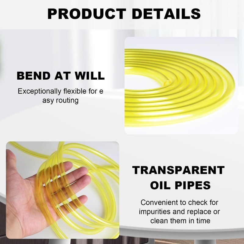 Eunice 10FT Fuel Line Hose Tube - 1/4"ID Long Fuel