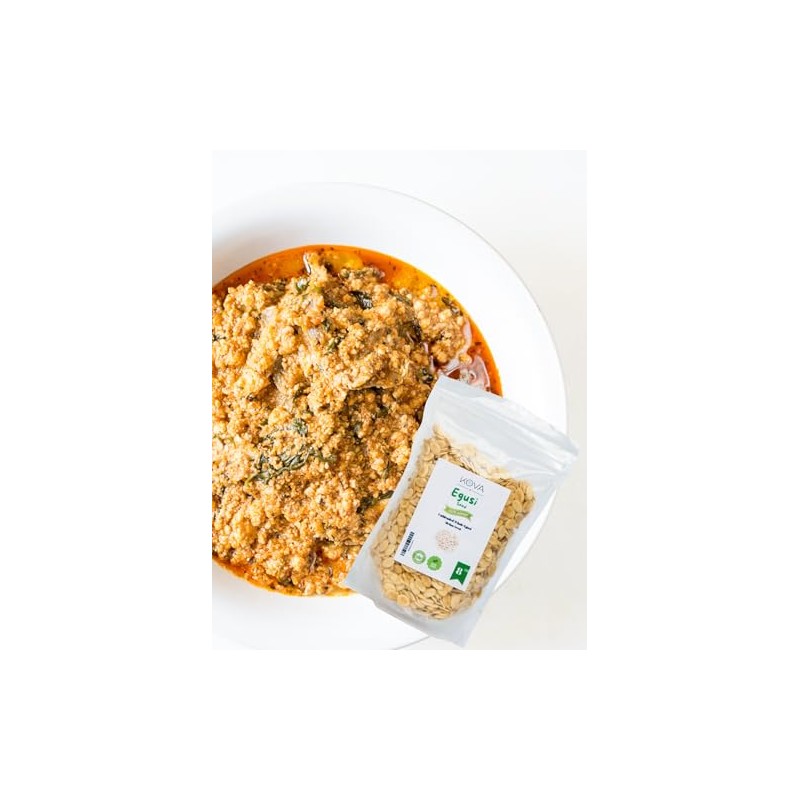 Kovafood Egusi Seeds, Whole Egusi, 8oz