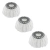3 Pack Premium Replacement Mop Heads Refill for 360° Rotating