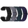 22mm Watch Strap Set – 4-Pack Adjustable Elastic Nylon Bands