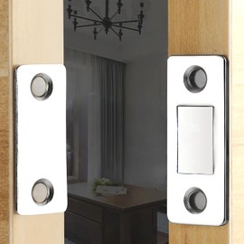 Rita Shokai Magnetic Stopper Magnet Stopper Magnetic Stopper Door Magnetic Suction Wardrobe Closet Door Catch Set of 2