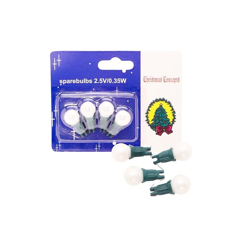 Christmas Concepts® Pack of 4 Pearl Berry Push in Spare