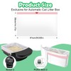 SZEE 120 Count 2X Thicker Heavy-Duty Automatic Cat Litter Box