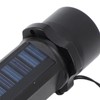 LED Flashlight Zoomable 3 Light Modes USB Or Solar Charge