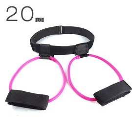 zalati Stretching Belt with Resistance Rope Workout Bands for Legs and Butt Home Daily Training Exercise Equipment