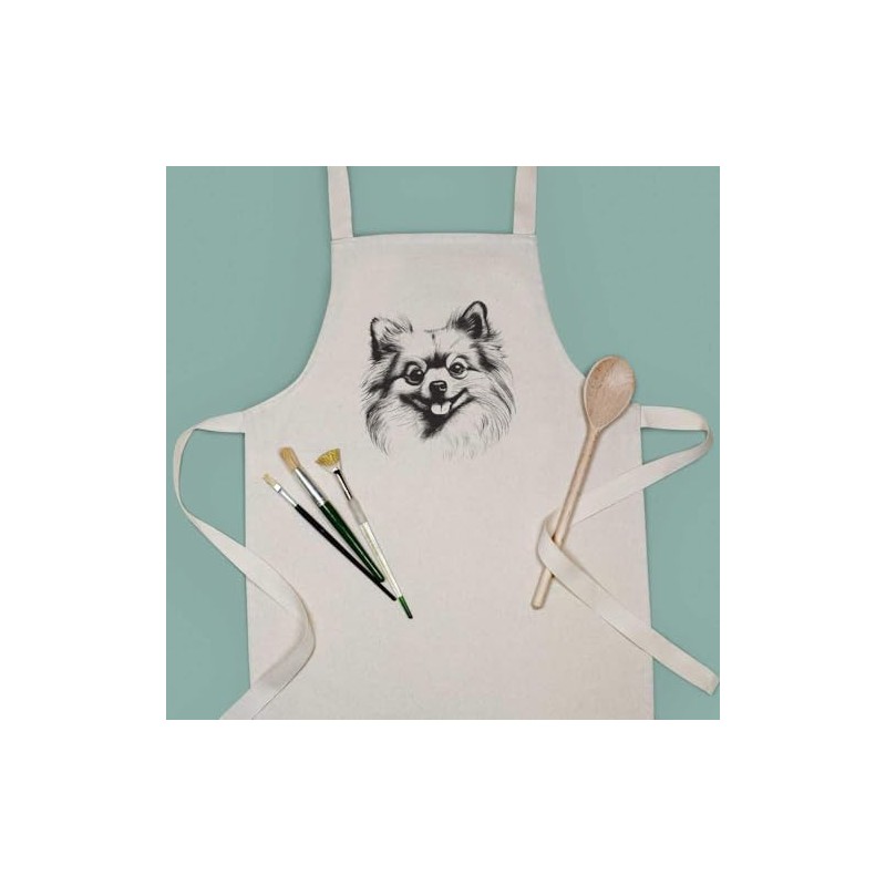 Azeeda 'Pomeranian Dog' Kid’s Cooking Apron (AP00075332)