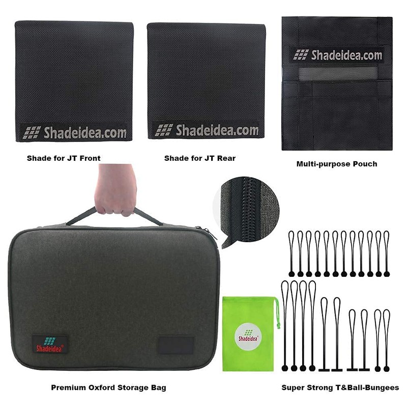 Shadeidea JT Sun Shade Top Sunshade Compatible with Jeep Gladiator