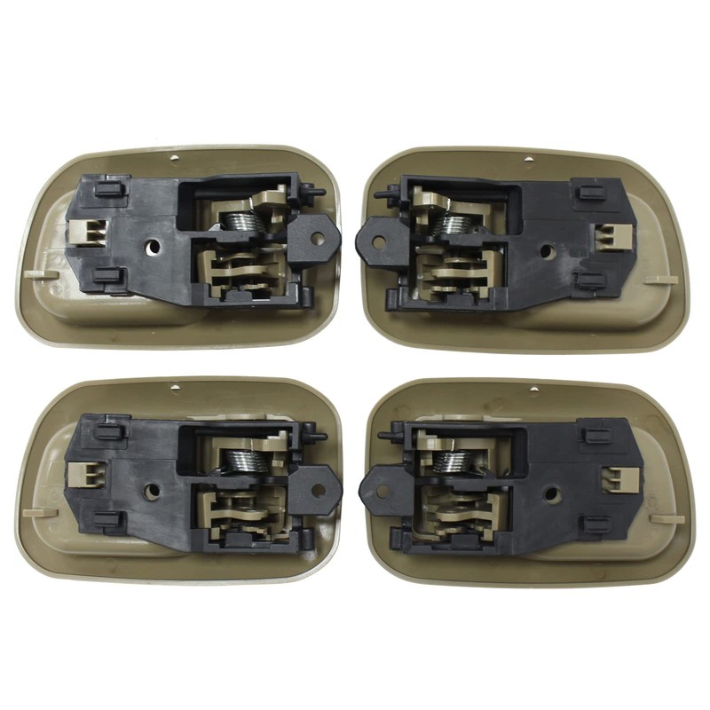 MOTOKU Set of 8 Beige Interior and Exterior Door Handle