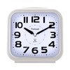 Tinload 5.5" Large Analog Alarm Clock Silent Non Ticking, Gentle