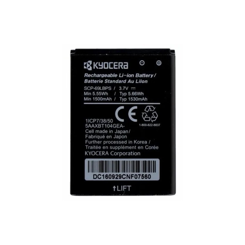 Kyocera New OEM Kyocera SCP-69LBPS Battery DuraXE E4710 DuraXTP E4281