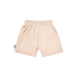 Sterntaler Swimming Shorts Rib - UV Protection 50+ Swimming Shorts - Unisex Beachwear - Baby Swimming Pants with Nappy Insert up to Size 86/92 and Adjustable Drawstring in Waistband, beige, 116