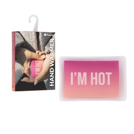 Fisura Original I'm Hot Mini Gel Hand Warmer, Reusable and Perfect for Your Pocket, Keeps You Warm During Outdoor Activities or Daily Life. 1 Unit