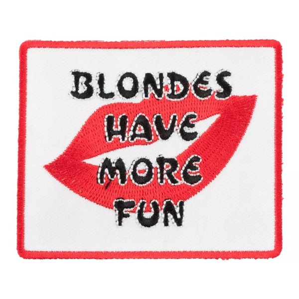 PatchStop - Worlds Largest Patch Store Blondes Have More Fun