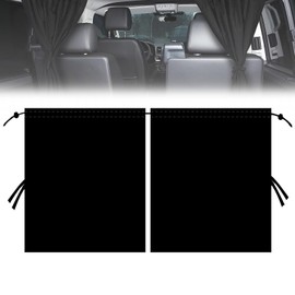 Car Privacy Screen Curtains, Removable Camper Car Curtain, Car Divider Curtain, Used for Car Trips and Camping to Darken the Sun, If You Have a 140 x 82 cm