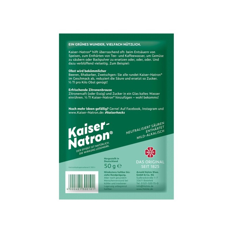 카이저 나트론 Kaiser-Natron 파우더 (5x50g) 250g Kaiser-Natron Powder (5x50g) 250g