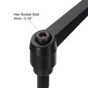 sourcing map 5pcs Adjustable Clamping Lever Handle M8 x 50mm
