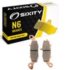 Sixity N6 Front Sintered Brake Pads compatible with Suzuki C50T