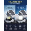 Vicyol S&D Solar LED Spotlight, 18W Solar Light Outdoor IP67