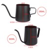 Stainless Steel Pour Over Coffee Drip Kettle Hot Tea Coffee