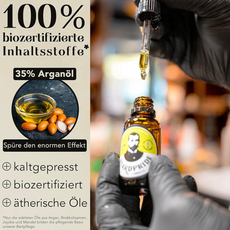 BEARDPRIDE Men's Beard Oil - The Original Beard Oil from