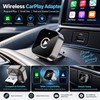Wireless CarPlay Adapter for iPhone & Android – 23mm Plug-and-Play
