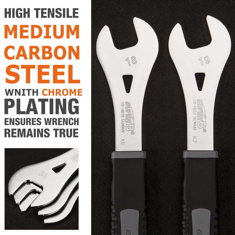 Super B Bike Cone Wrench - Cone Hub Nut Install