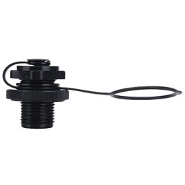 Air Valve Pair High Density ABS Plastic Leak Proof Convenient Replacement Durable Corrosion Resistant Valve Cap Boston Valve Dinghy Inflatable Boat